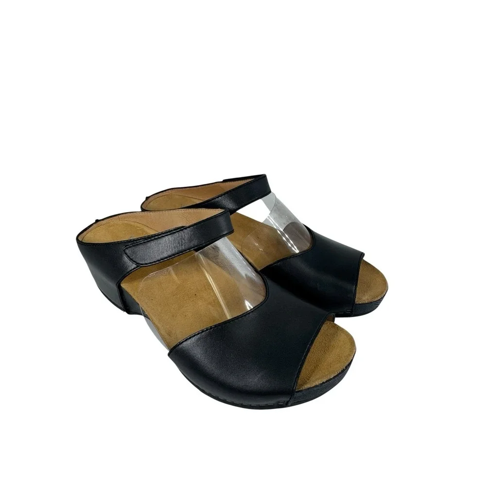 Dansko Tracy wedge sandal Women Size 38 No Box